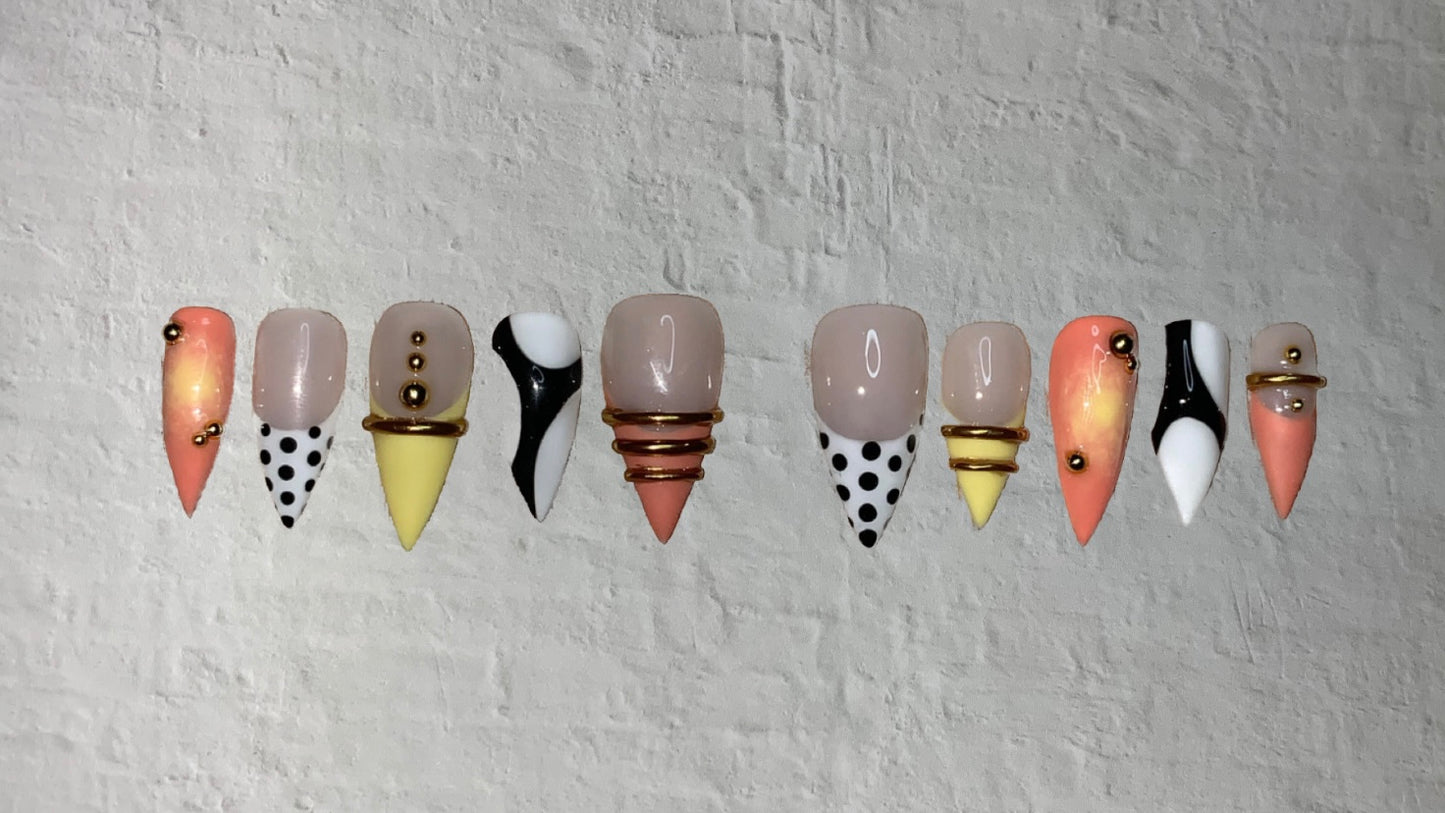 Medium Press on Nails