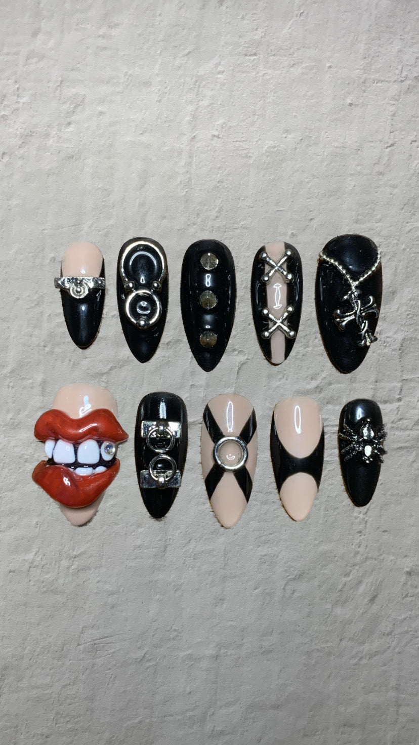 Large Press On Nails