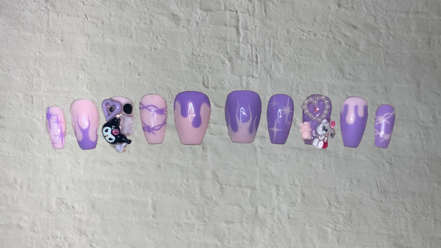 Medium Press on Nails
