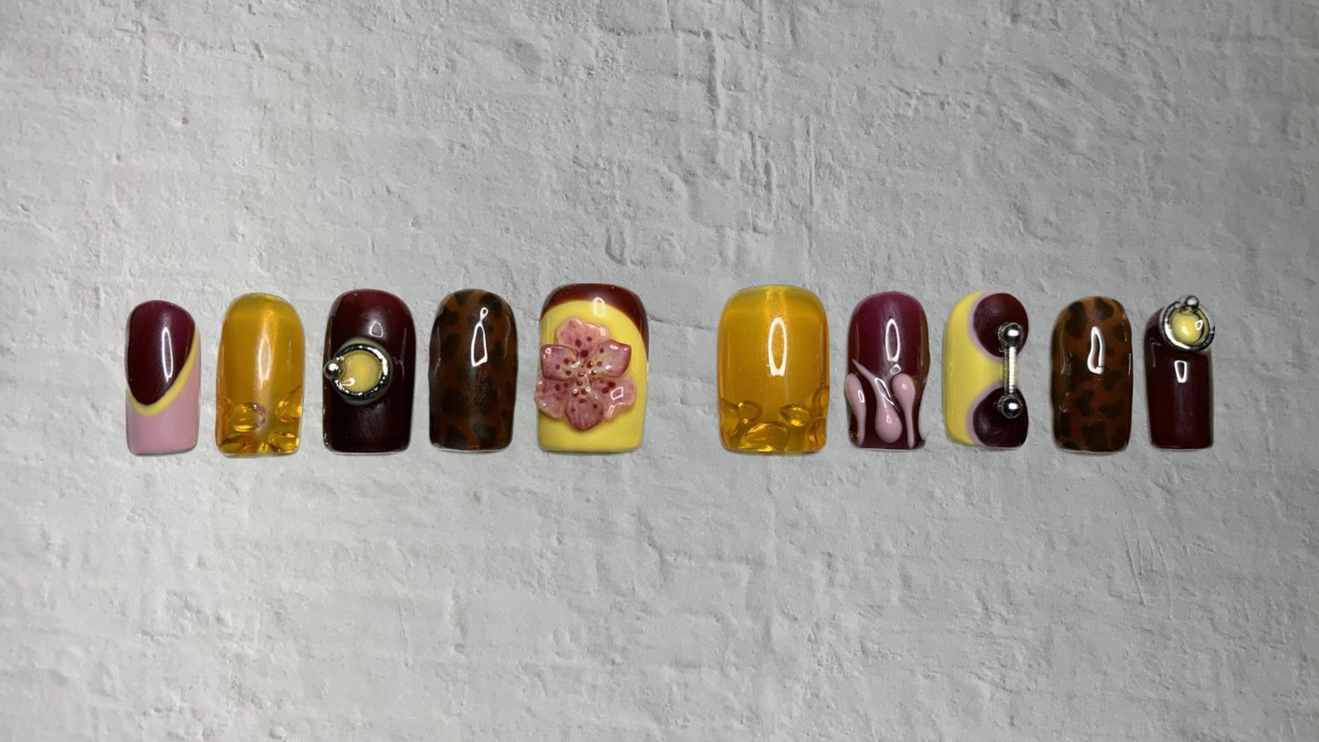 Large Press On Nails