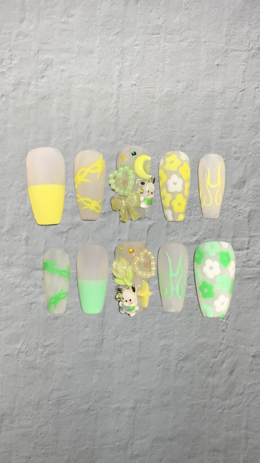 Large Press on Nails